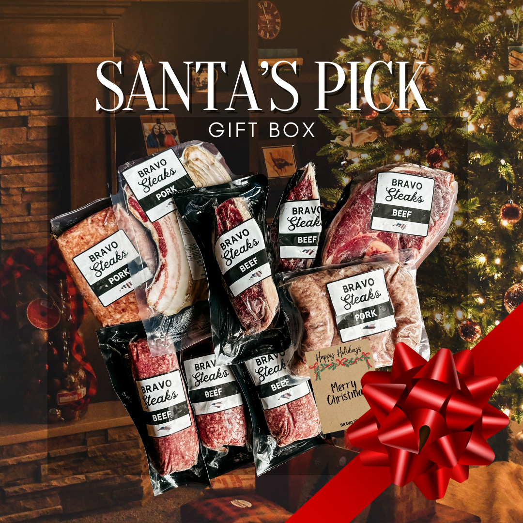 Santa's Pick - Our MOST POPULAR Holiday Gift! – Bravo Steaks