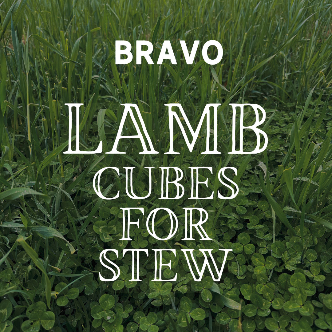 Lamb Cubes for Stew/Kabobs - 1 lb