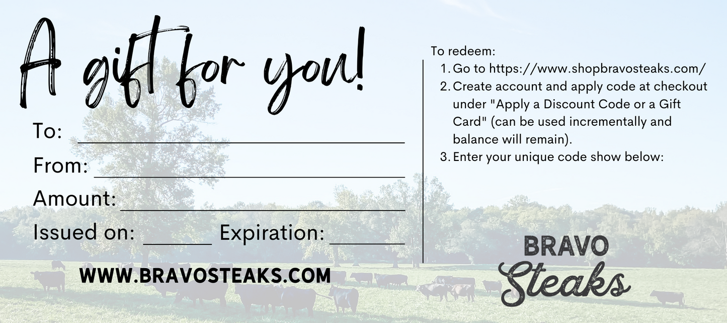 Gift Certificate
