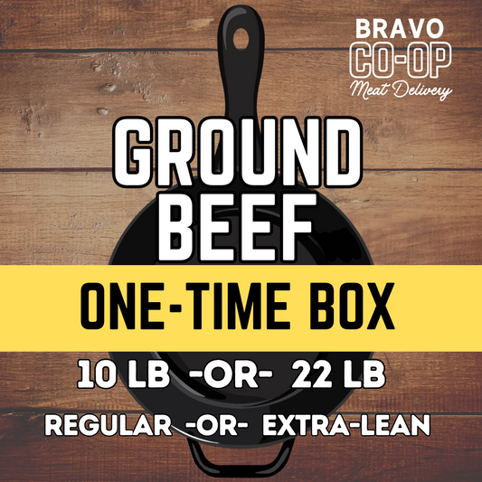 Ground Beef Bundle - ONE TIME BOX - Ships FREE to NC, SC, and VA