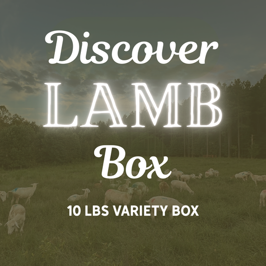 Discover Lamb Box: 10 LBS Variety Package