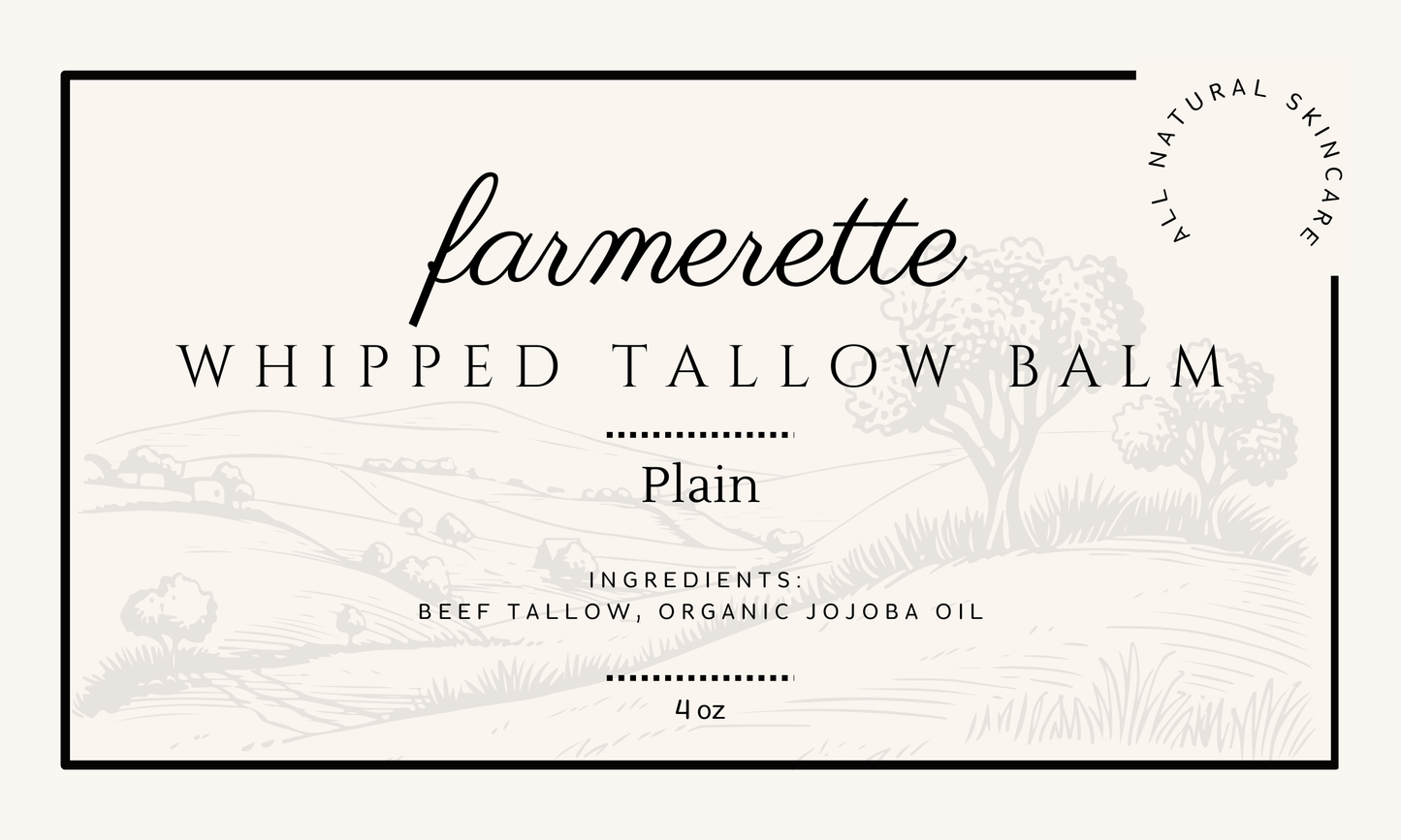 Farmerette™ Whipped Tallow Balm