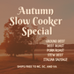 Autumn Slow Cooker Special - Ships FREE to NC, SC, and VA
