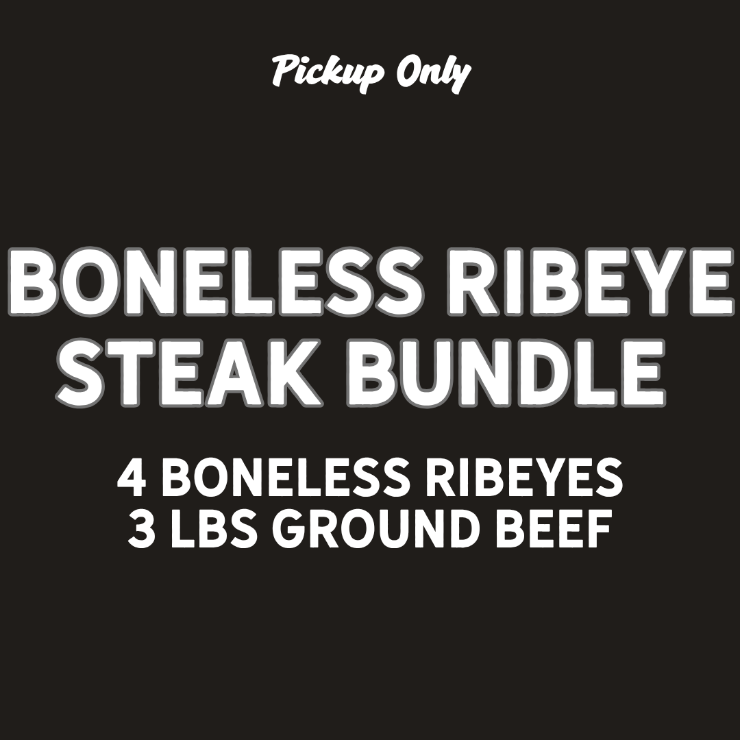 Boneless Ribeye Steak Bundle