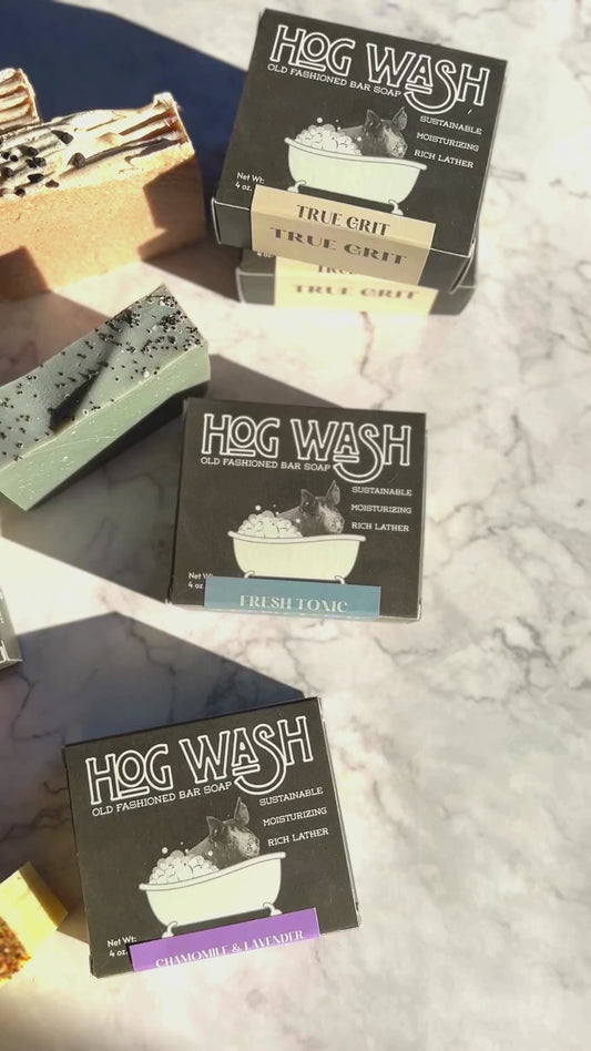HOG WASH - Old Fashioned Bar Soap